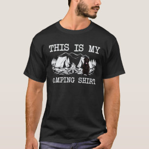 Lagerfeuer Flat Coated Retriever Hund Dies Ist Mei T-Shirt