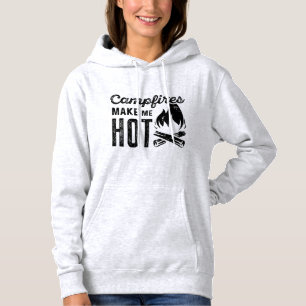 Lagerfeuer machen mich heiß hoodie