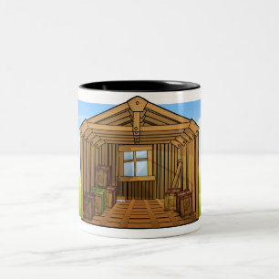 Lagerhalle Zweifarbige Tasse