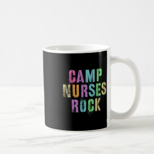 Lagerkrankenschwestern rocken lustige Camping-Medi Kaffeetasse