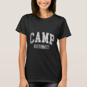 Lagerleiter Berater Lustiges Camping-Design für W T-Shirt