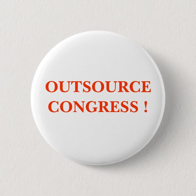 LAGERN SIE KONGRESS AUS! BUTTON (Vorderseite)