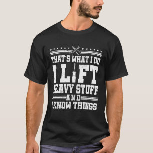 Lagerverwalter Gabelstaplerfahrer Gabelstapler T-Shirt