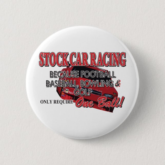 Lagerwagenrennen Button (Vorderseite)