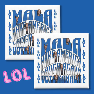 Laghing Kamala Magnet