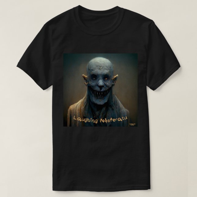 Laghing Nosferatu T-Shirt (Design vorne)