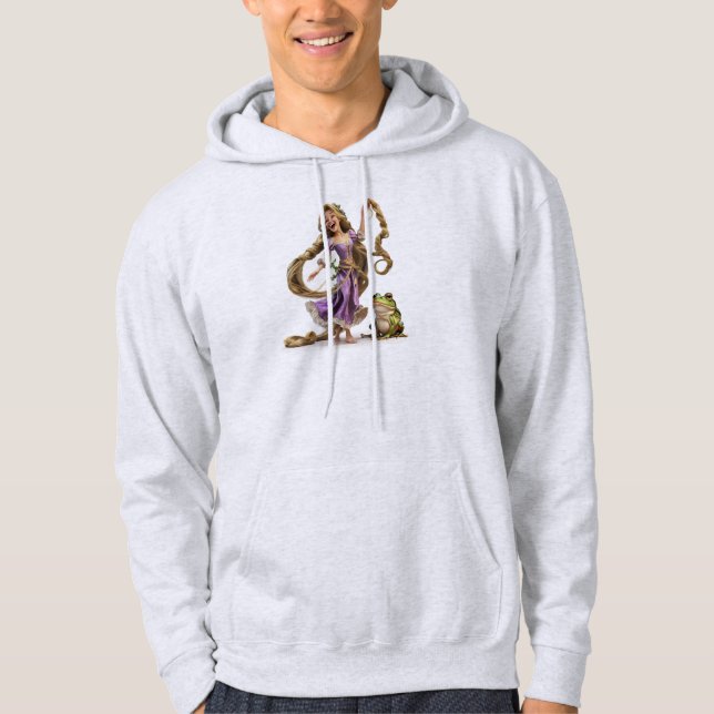 Laghing Rapunzel Hoodie (Vorderseite)