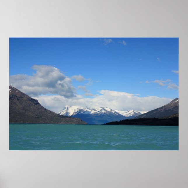 Lago Argentino Poster (Vorne)