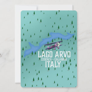 Lago Arvo Italien Reisekarte