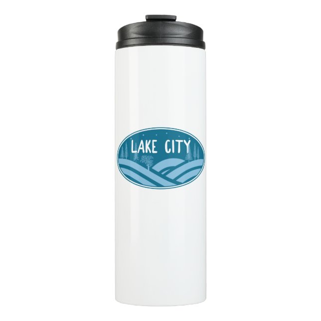 Lago City Colorado Außenbereich Thermosbecher (Vorderseite)