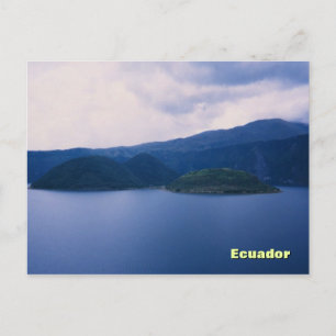 Lago Cuicocha Postkarte
