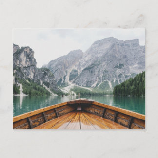 Lago di Braies, Pragser Wildsee - Lake Prags Italy Postkarte
