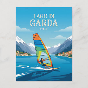 Lago di Garda Italien Postkarte