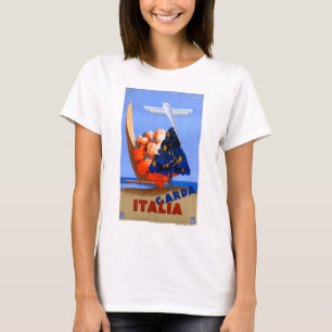 Lago di Garda Lake Garda Italien Vintage Poster T-Shirt
