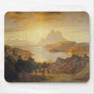 Lago di Lugano - Albert Zimmermann Mousepad