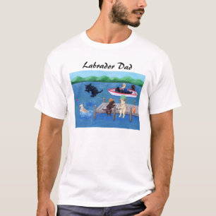 Lago Fun Labradors Painting T-Shirt