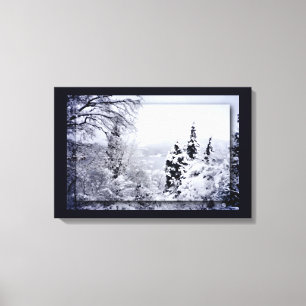 Lago Nojiri Canvas Print Leinwanddruck