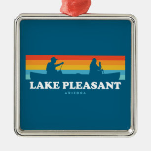 Lago Pleasant Arizona Kanu Ornament Aus Metall