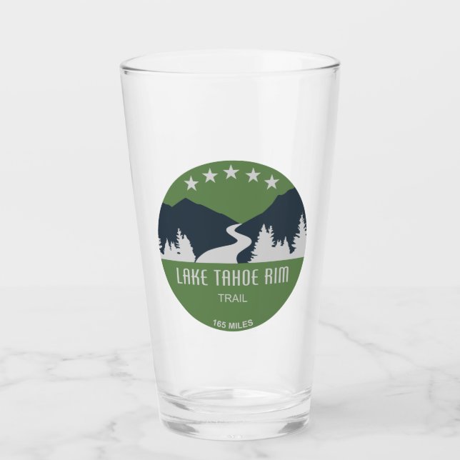 Lago Tahoe Rim Trail Glas (Vorderseite)