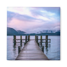 Lago Tanau Neuseeland Magnet