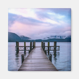 Lago Tanau Neuseeland Magnet