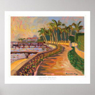 Lago Trail Print Poster