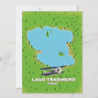 Lago Trasimeno - Italien Seekarte