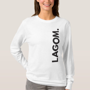 LAGOM. Langarm T-Shirt