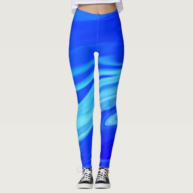 Lagon Bleu - Leggings (Devant)
