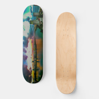 Lagon Condado San Juan Porto Rico Skateboard Art
