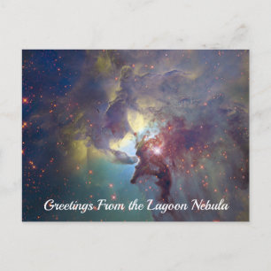 Lagoon Nebula Postcard Postkarte