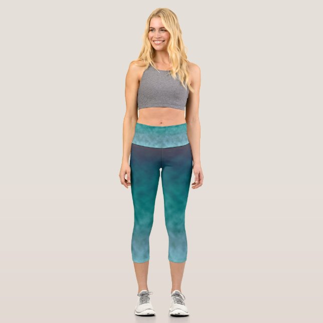 Lagoon Silence Capri Leggings (Vorderseite)