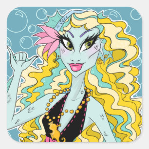 Lagoona Blue Monster High Stickers