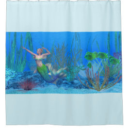 Lagoona Meerjungfrau Unterwasserdusche Vorhang
