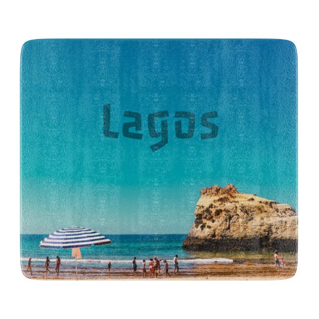 Lagos Beach Schneidebrett (Vorderseite)