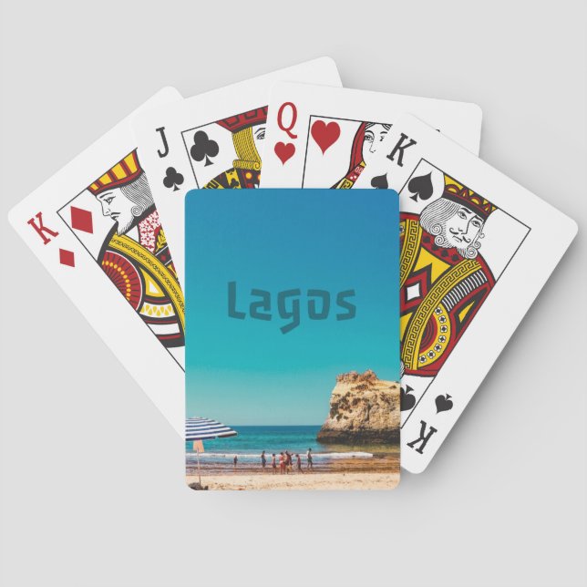 Lagos Beach Spielkarten (Rückseite)