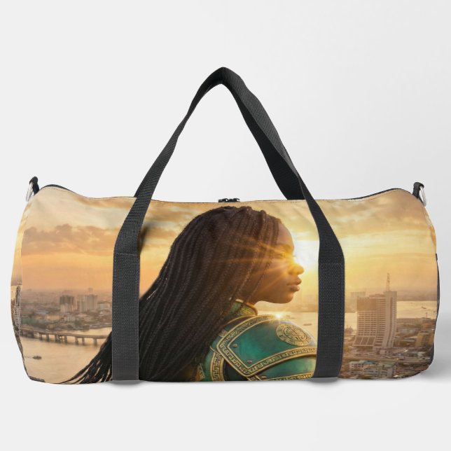 LAGOS - NIGERIA DUFFLE BAG (Vorderseite)