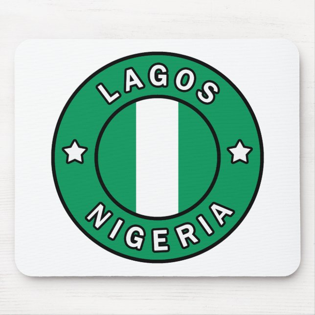 Lagos Nigeria Mousepad (Vorne)