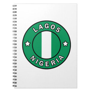 Lagos Nigeria Notizblock