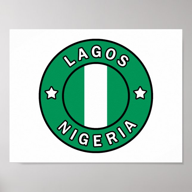 Lagos Nigeria Poster (Vorne)