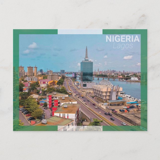 Lagos - Nigeria Postkarte (Vorderseite)