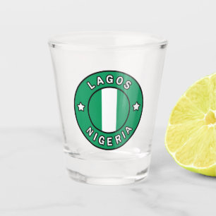Lagos Nigeria Schnapsglas