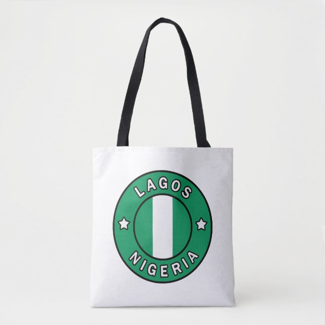 Lagos Nigeria Tasche (Vorderseite)