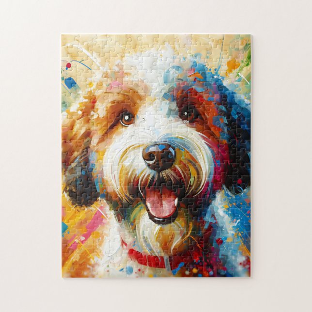 Lagotto Romagnolo Dog Acrylic Print Dog Lover Gesc (Vertikal)