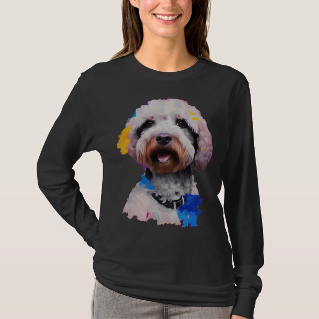Lagotto Romagnolo Dog   Pop   T-Shirt (Vorderseite)