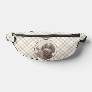 Lagotto Romagnolo Malerei Niedlich Original Hunde  Bauchtasche