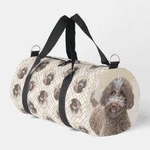 Lagotto Romagnolo Malerei Niedlich Original Hunde  Duffle Bag