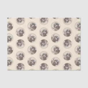 Lagotto Romagnolo Malerei Niedlich Original Hunde Seidenpapier