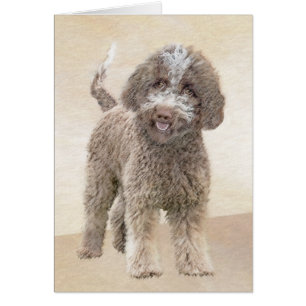 Lagotto Romagnolo Malerei - Niedliche Original Dog