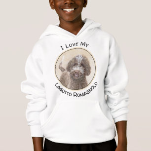 Lagotto Romagnolo Malerei - Niedliche Original Dog Hoodie